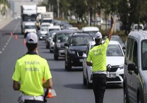 Antalya da Emniyet kemeri, radar, alkol, k ve hatal sollamaya sk denetim